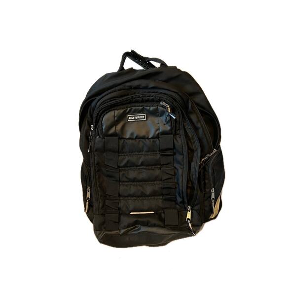 EastSport Black Backpack with Computer Sleeve - Picture 1 of 4